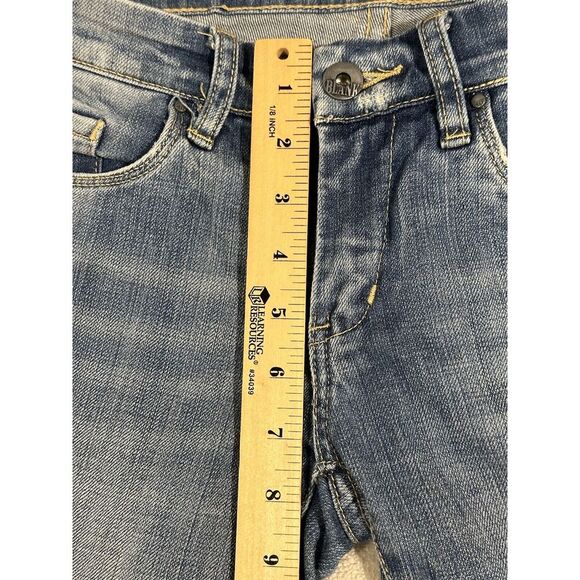 Blank NYC Womens Size 25 Boyfriend Distressed Blue Jeans Stretch Flavor Savor‎ - Picture 13 of 16